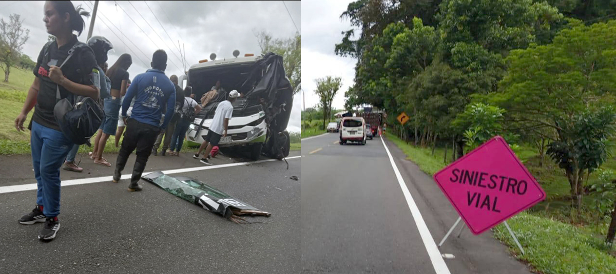 Siniestro vial en Urabá