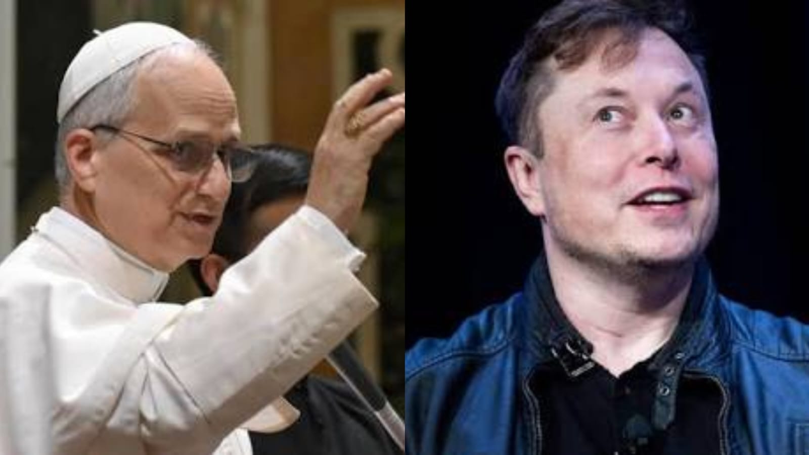 Papa Leon al XIV-lea și Elon Musk