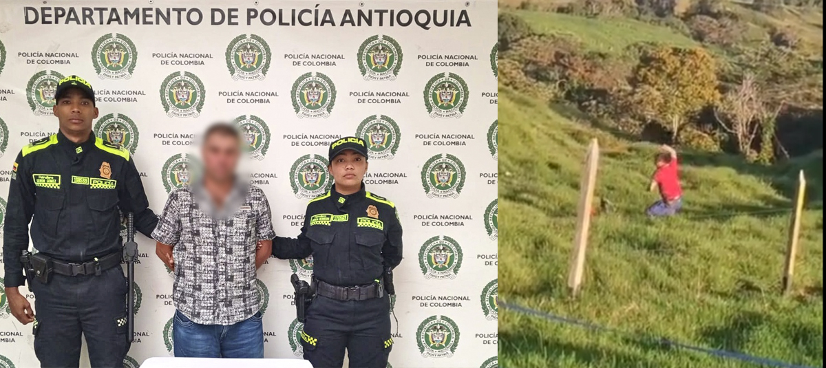 Capturado en yarumal por agredir a su hijo