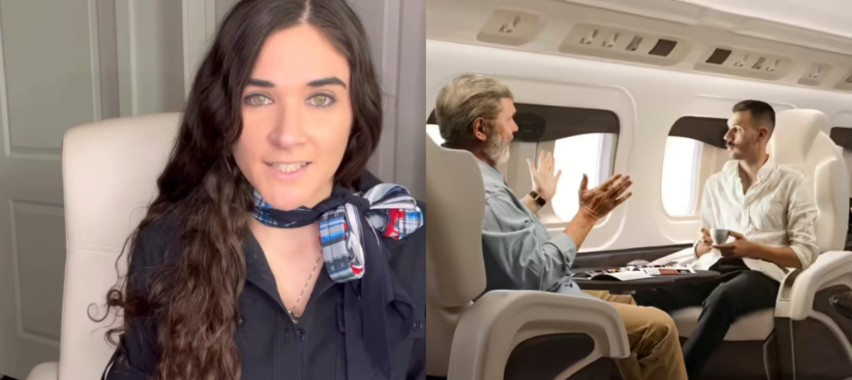 Flight attendant reveals the trick to getting her seat upgraded from economy to first class for free
