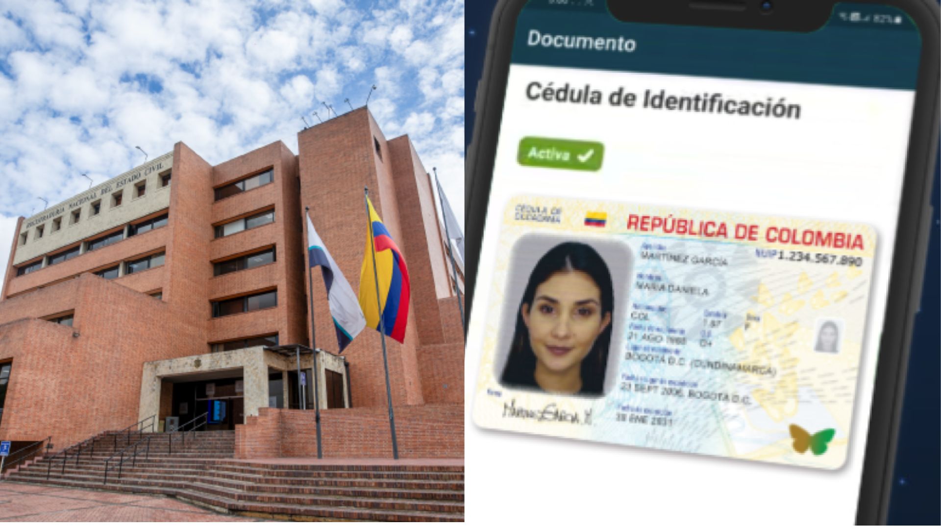 Registraduría alerta sobre intentos de robo al tramitar la cédula digital.