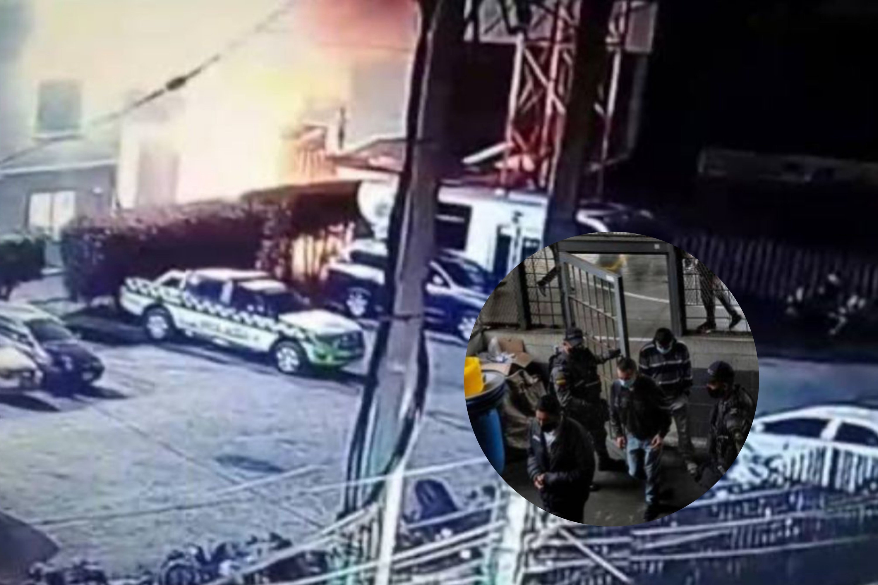 MOTÍN CELDAS ESTACIÓN DE POLICÍA DE FUNZA