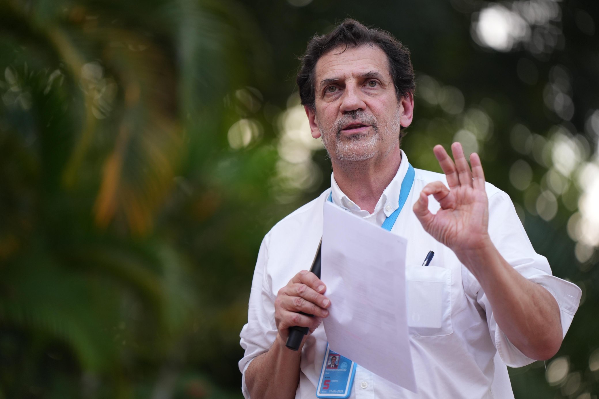 Raúl Rosende, jefe interino de la Misión de Verificación de las Naciones Unidas, explicó el rol que tendrán.