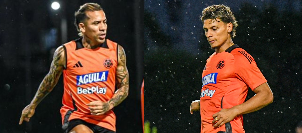Dayro Moreno y Richard Ríos