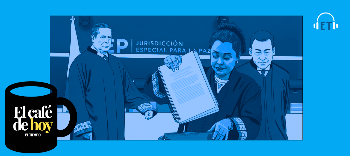 Los Magistrados de la Jep que ANunciaron la Sentencia por El Caso del Batallón de la Popa