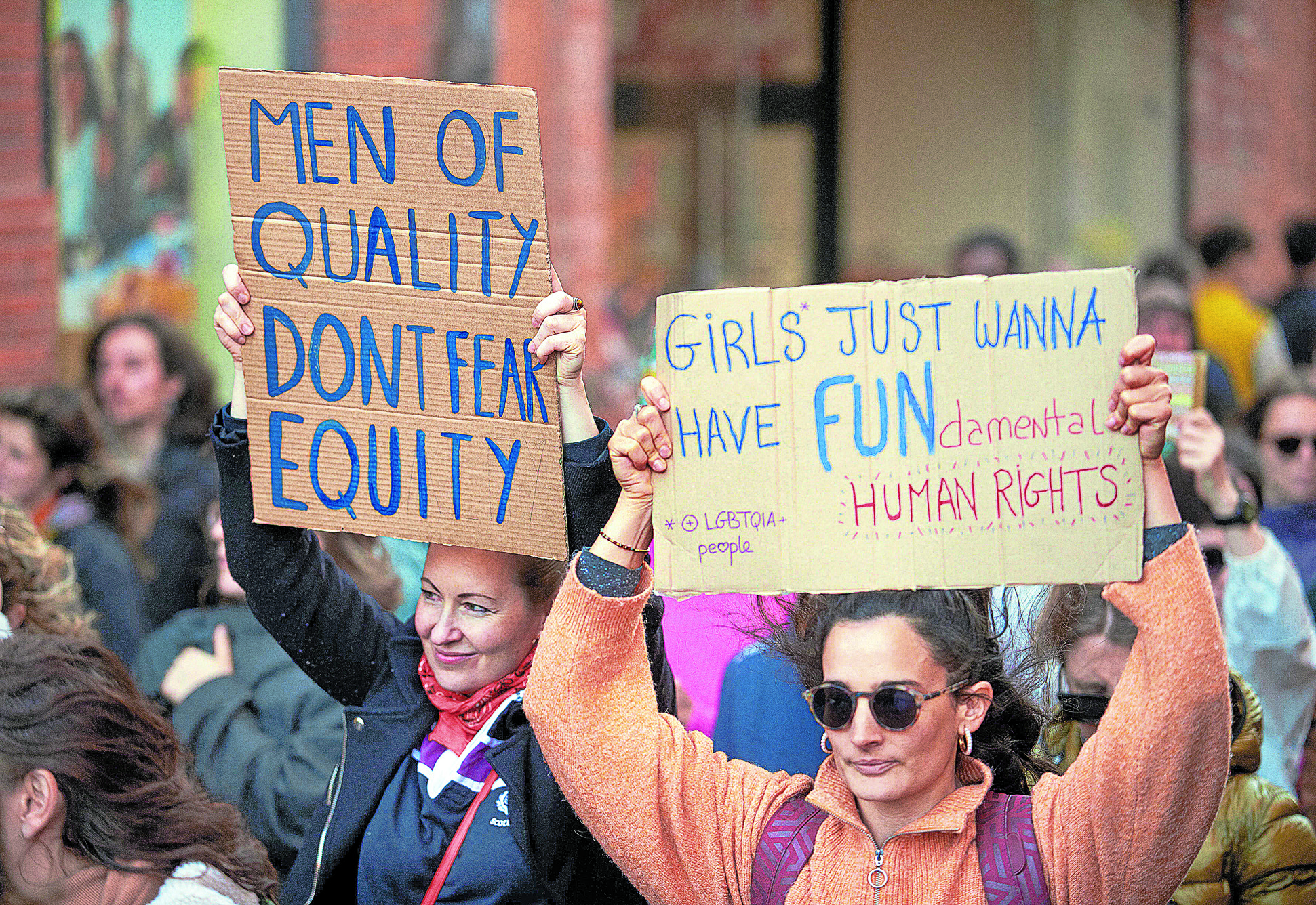 Manifestación de mujeres