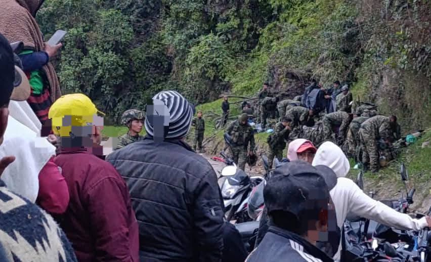 Ejército Denuncia ASONADA DE DISIDENCIAS DE LAS FARC EN LA LATA, HUILA.