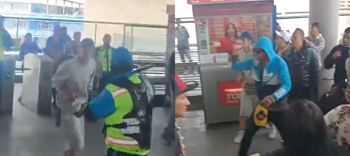 Colados en transmilenio