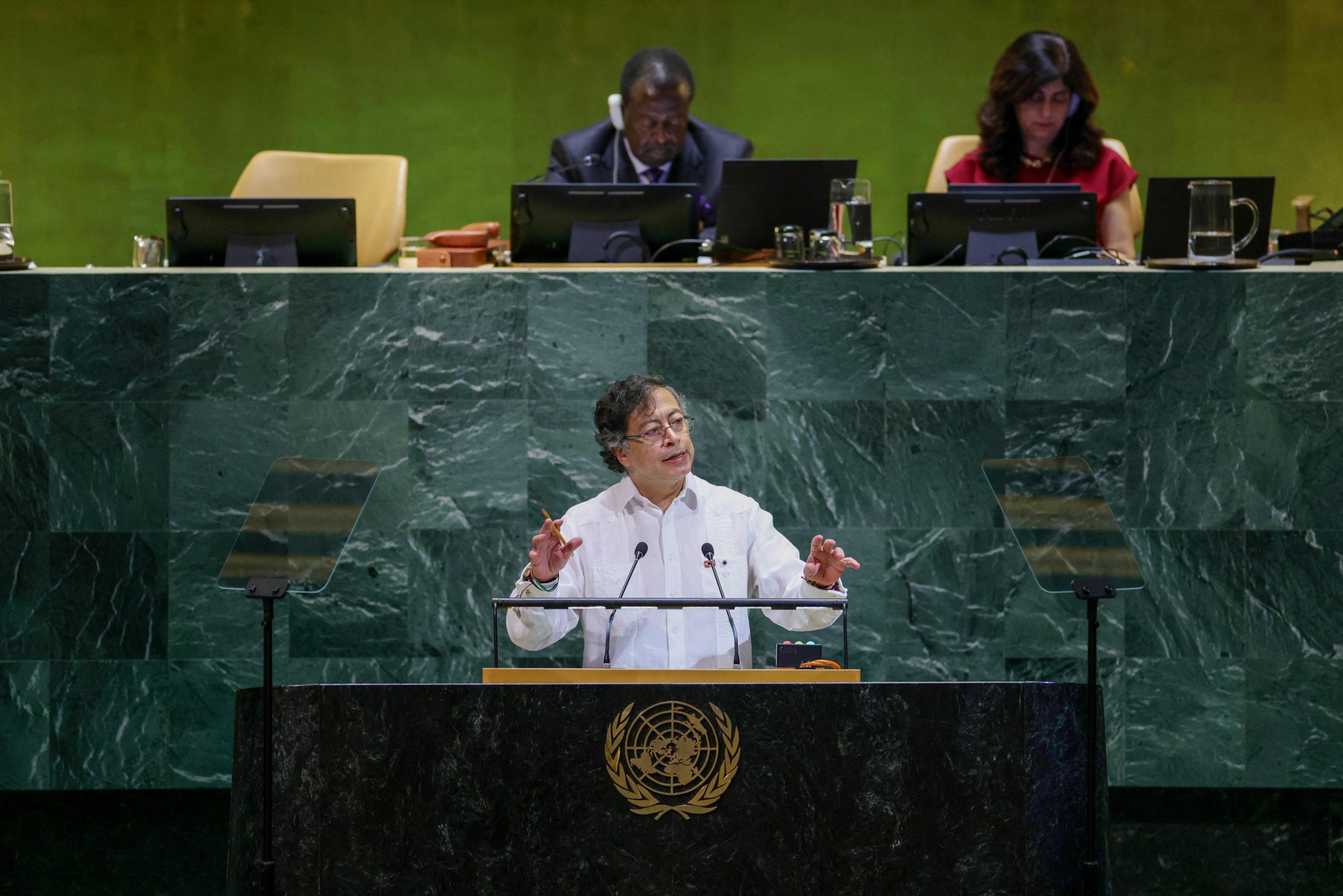 Presidente Gustavo Petro Este 23 de Septiembre en la Onu.