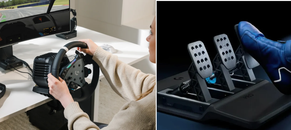 Logitech își lansează noul simulator de curse, cel mai avansat de până acum: acestea sunt caracteristicile sale