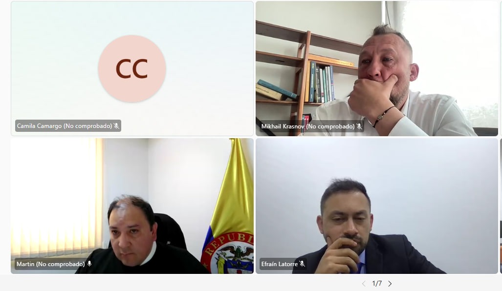 Audiencia de imputación contra mikhail Krasnov, Alcalde de Tunja (Boyacá).