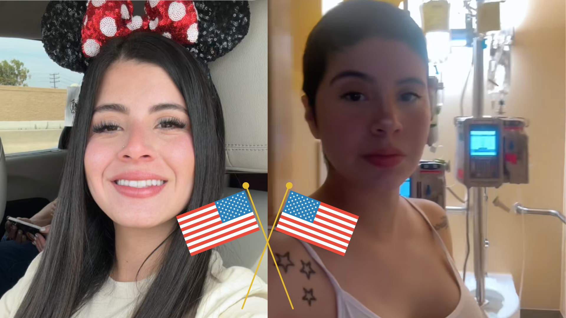 Paola Caldera vivió en Estados Unidos después de haber salido de Venezuela por la situación actual
