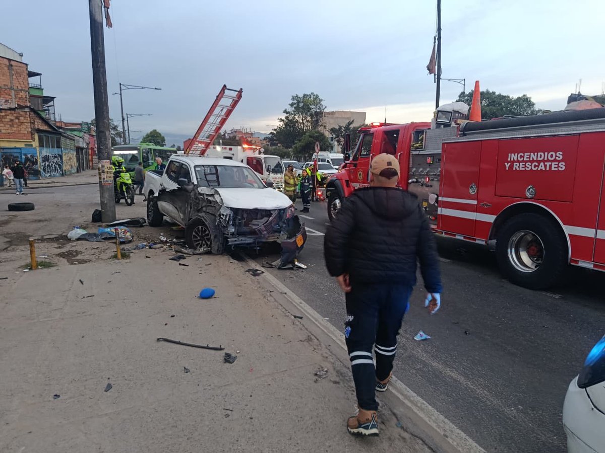 CICLISTA MURIÓ EN LA AVENIDA BOYACÁ ESTE 28 DE SEPTIEMBRE