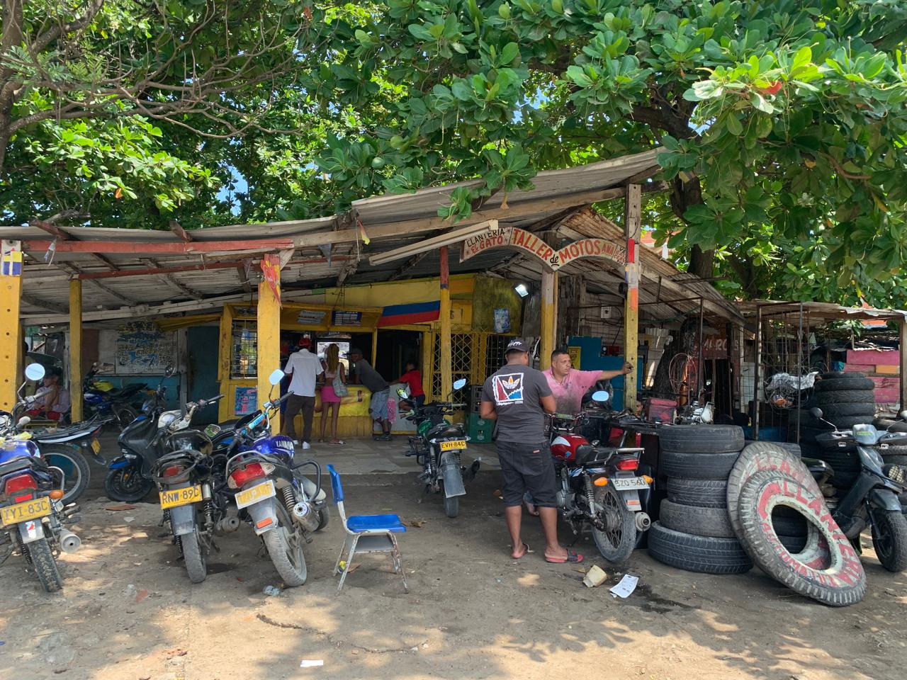 Talleres de Chambacú, en Cartagena