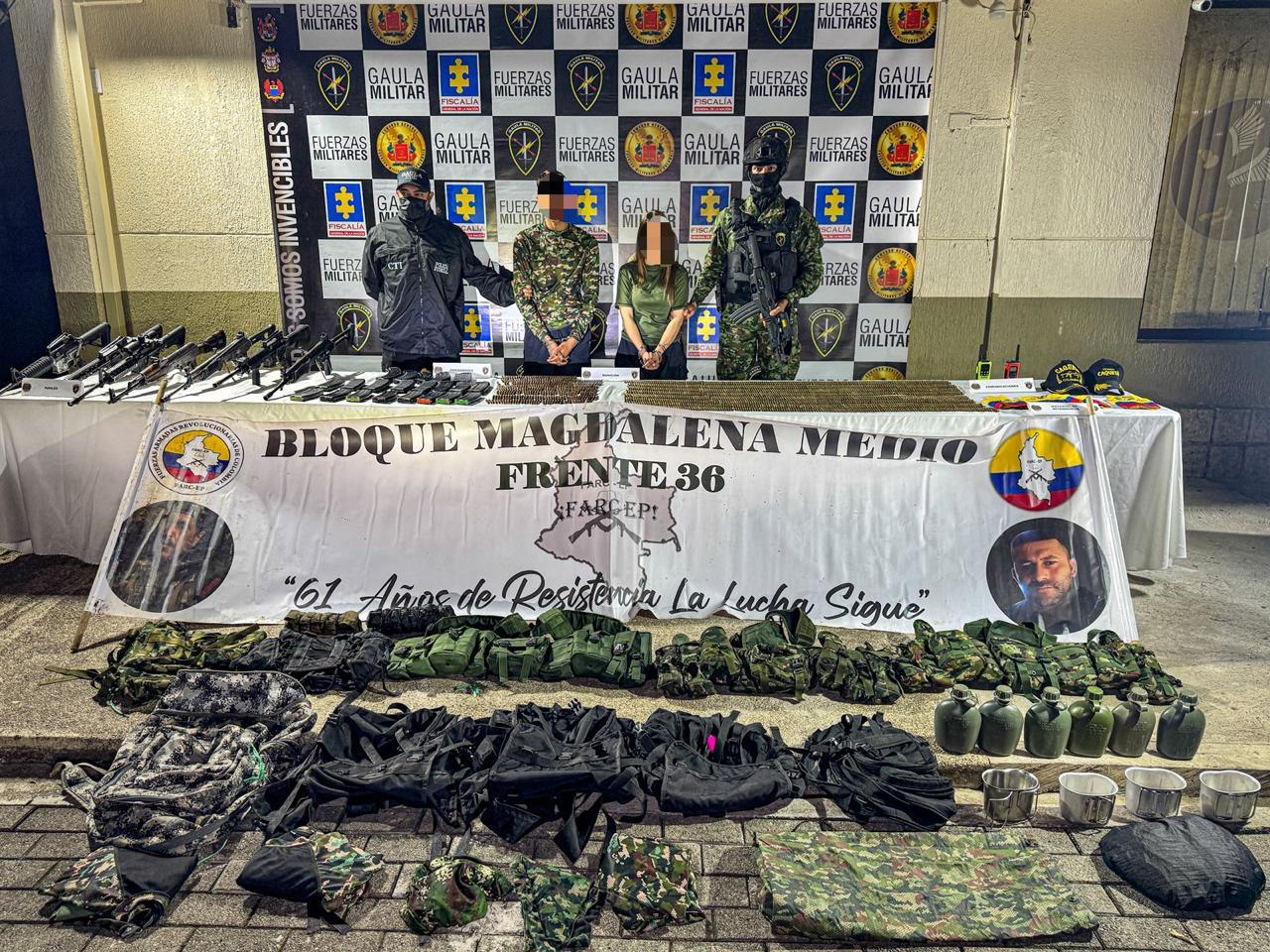 Alias Dylan O 09 Fue Capturado en El Municipio de San Andrés de Cuerquia. Tres Miembros Más del Frente 36 Fueron Neutralizados y Un menor de Edad Fue Aprehendido por el Ejército.