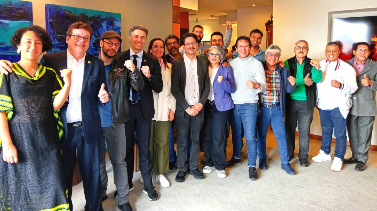 La Reunión del Pacto Histórico y Sus Tres Precandidatos.