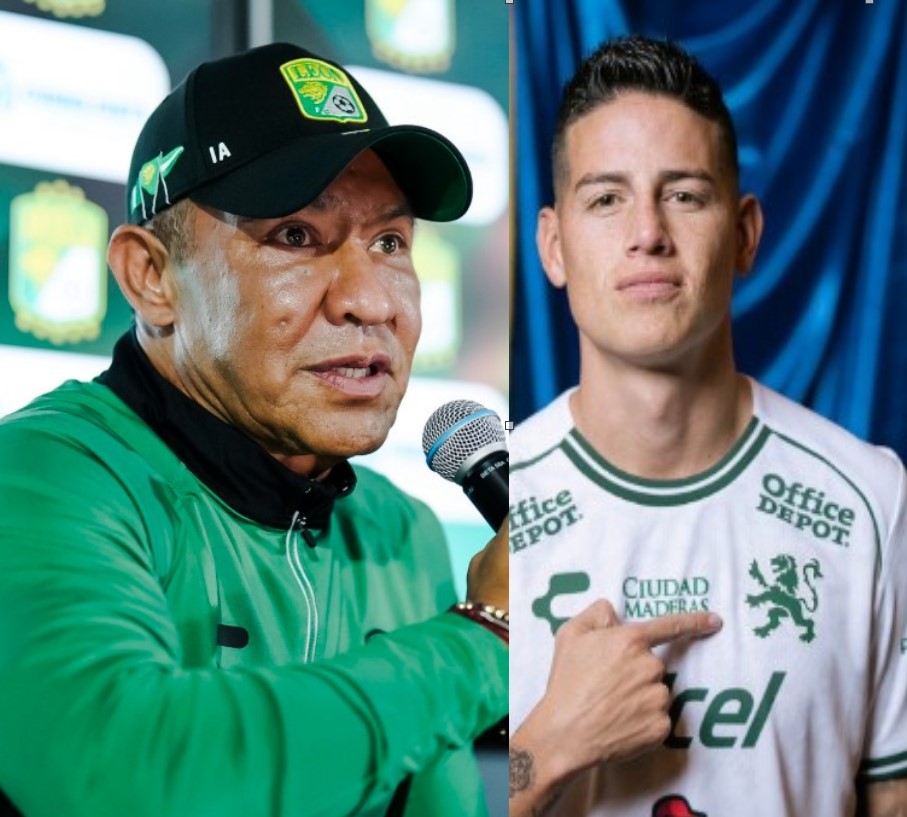 Ignacio Ambriz y James Rodríguez