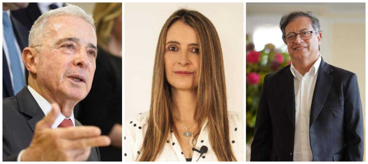 Álvaro Uribe le respondió al presidente Petro tras realizar señalamientos contra la precandidata presidencial Paloma Valencia