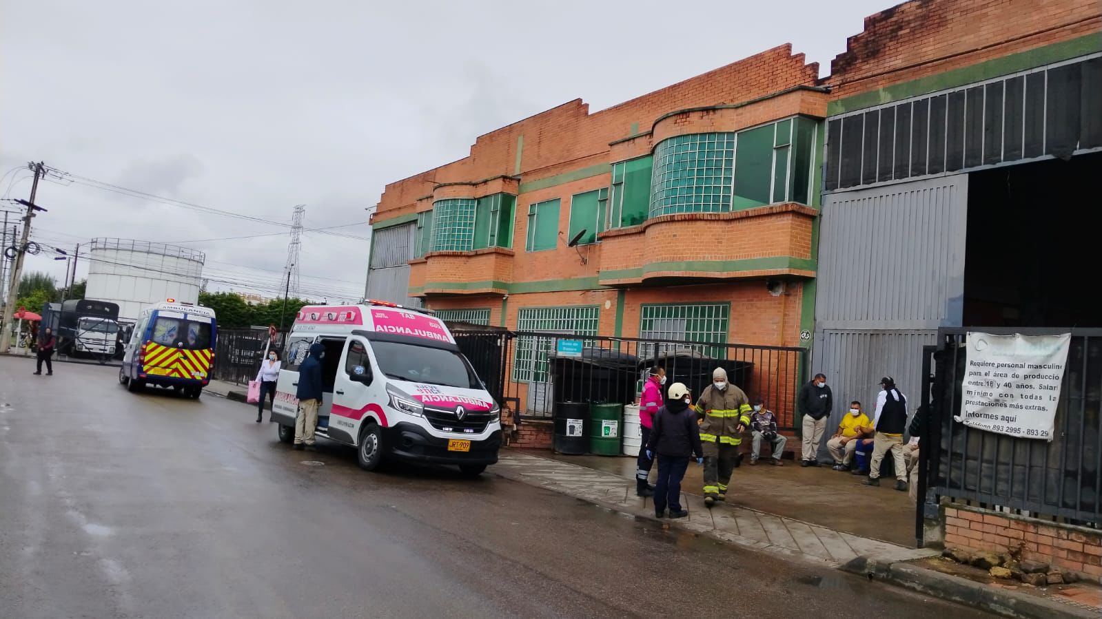 Autoridadas de Salud y Gestión Del Riesgo Atendieron La Emergencia por Fuga de Gas Cloro en El Municipio de Mosquera.