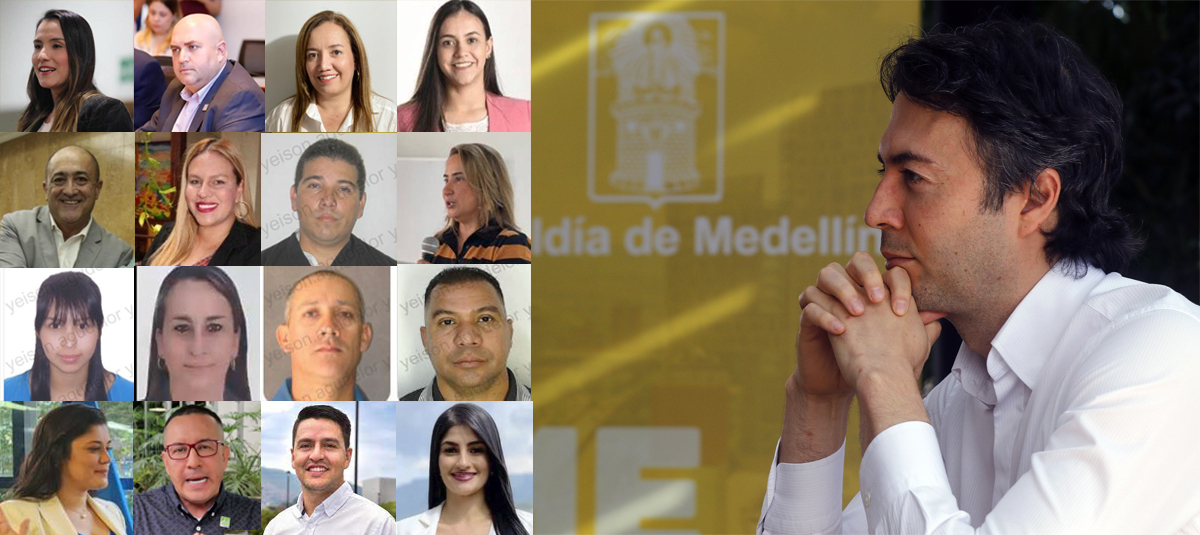 Algunos de los Imputados de la Alcaldía Quintero
