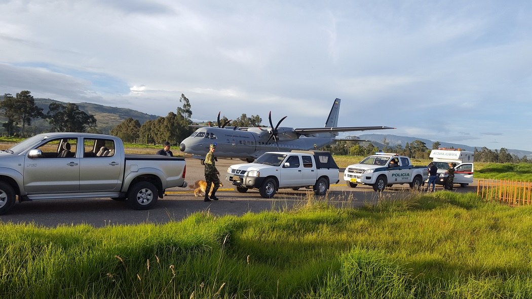 Alberto Lleras Havaalanı Camargo de Sogamoso. Fotoğraf: Özel dosya.