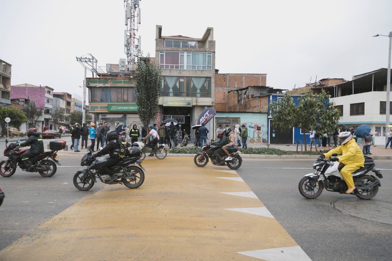 Resaltos parabólicos, una estrategia de la Secretaría de Movilidad para reducir la siniestralidad
