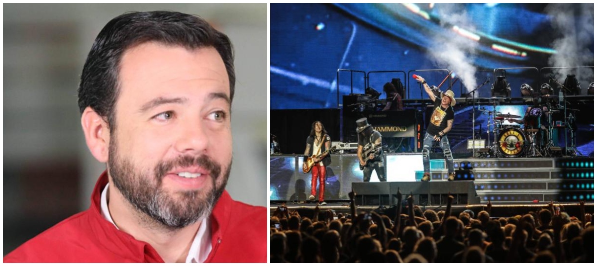 Alcalde Carlos Fernando Galán Dio las Causas Por Las Que No SE Autorizó El Concierto de Guns N 'Roses