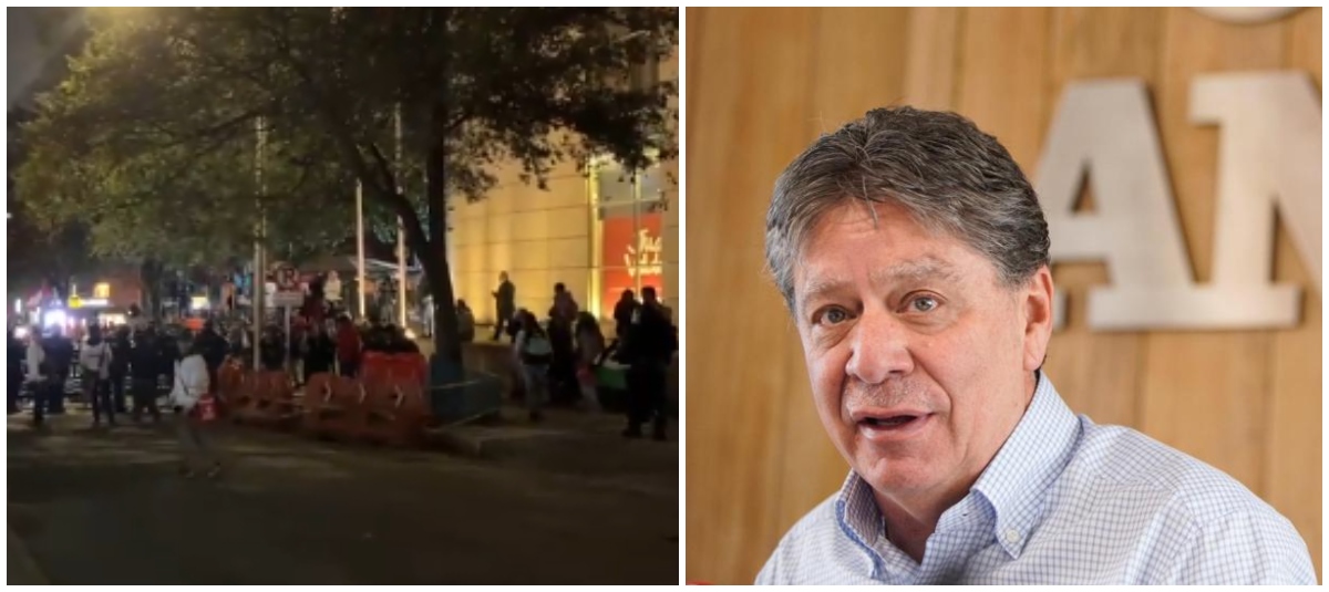 Amcham se refirió a los hechos vandálicos registrados durante manifestaciones en la sede de la Andi en Bogotá