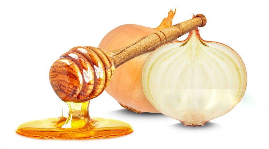 Jarabe de cebolla y miel