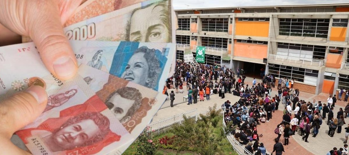 Pensión en colegios