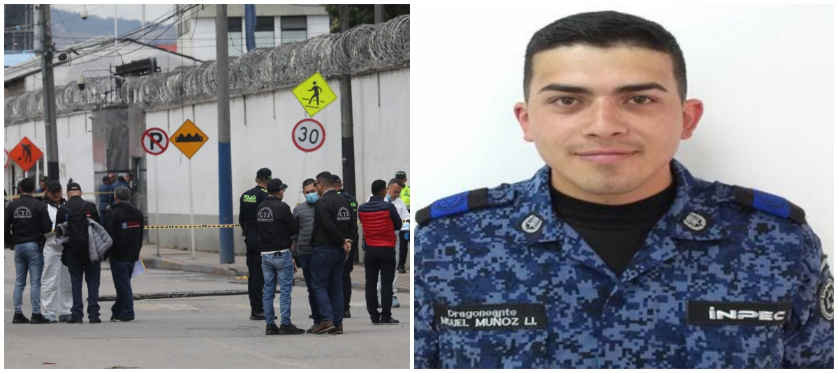 Esta es la Identidad del Dragona de Del Inpec que Fallecio Tras el Ataque Armado Realizado A Las Afueras de la Cárcel La Modelo
