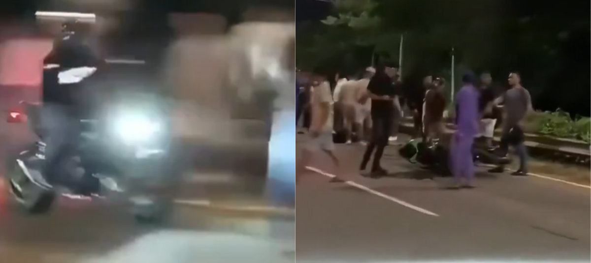 Video de trágico accidente en Cartagena.