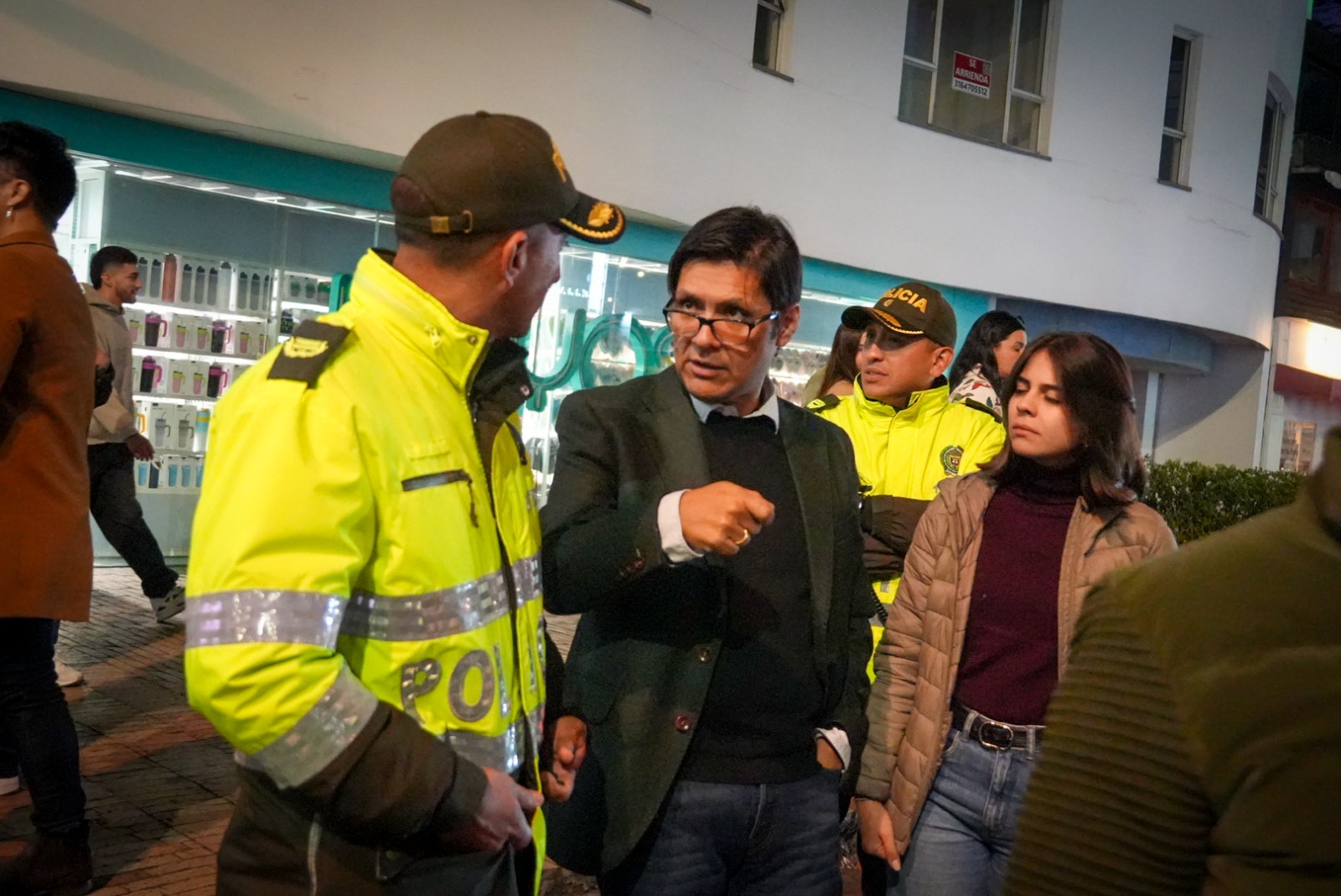 César Andrés Restrepo, secretario de Seguridad de Bogotá.