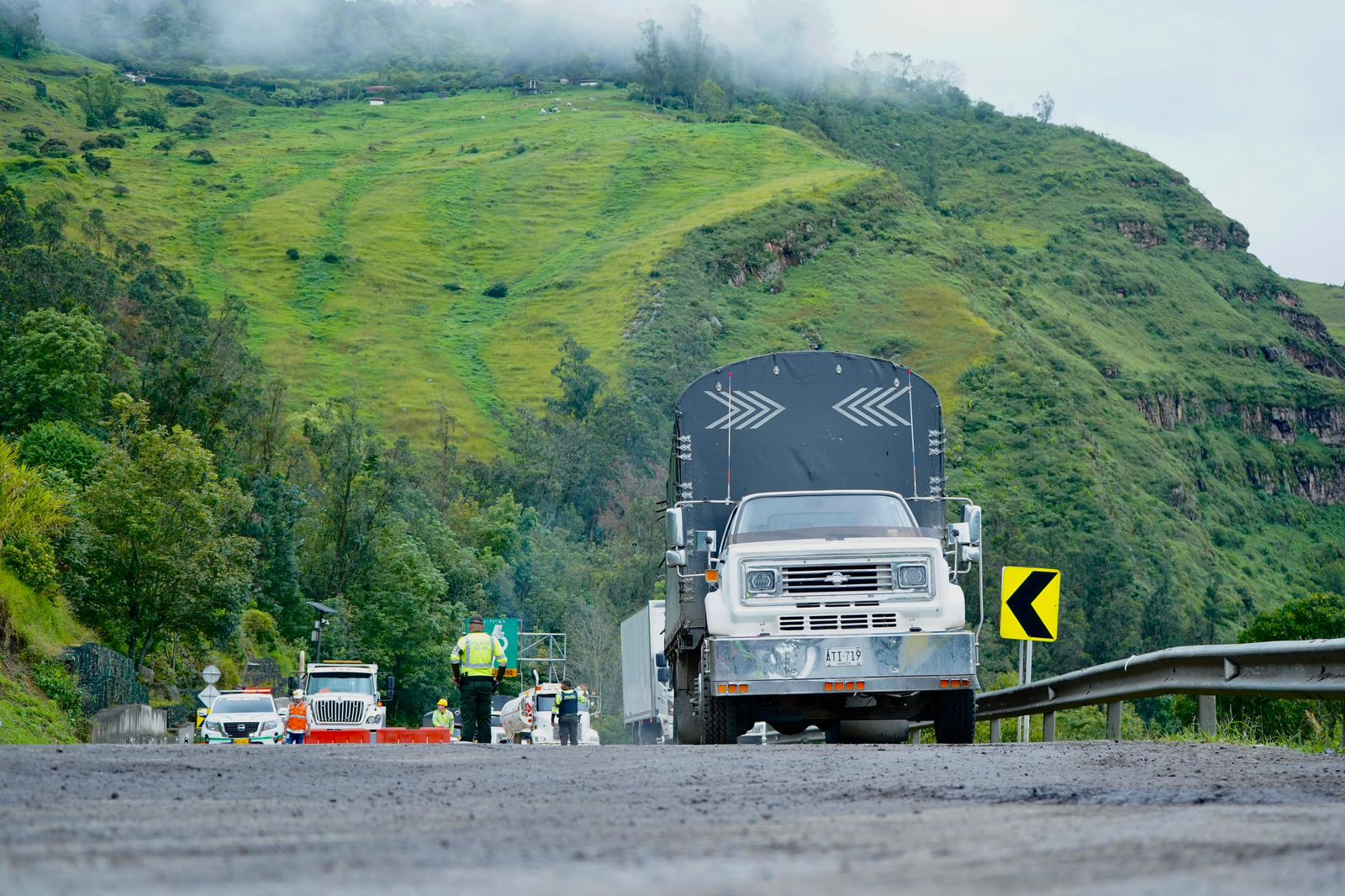 Vía Bogotá - Villavicencio