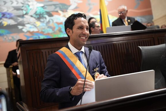 El Presidente de la Cámara, Julián López.