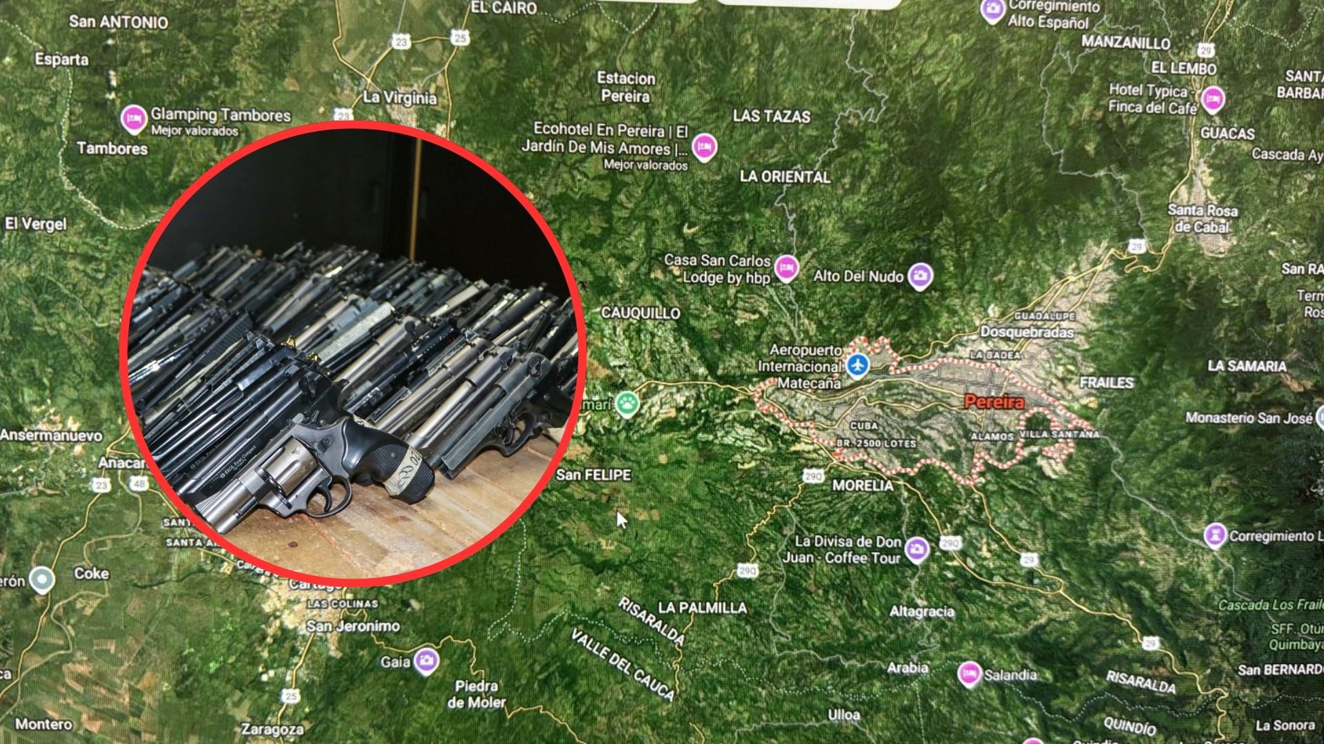El corredo une a los departamentos.