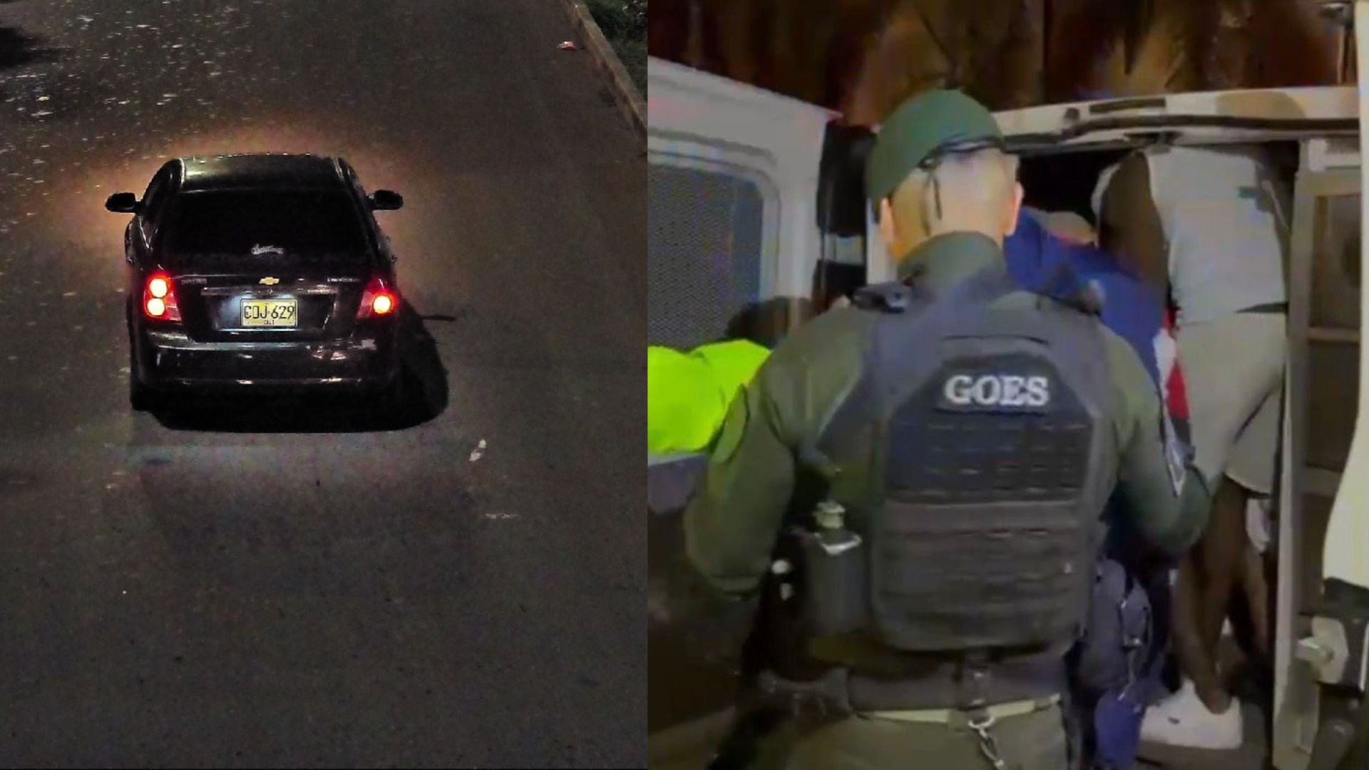 El Carro Utilizado en El Ataque.