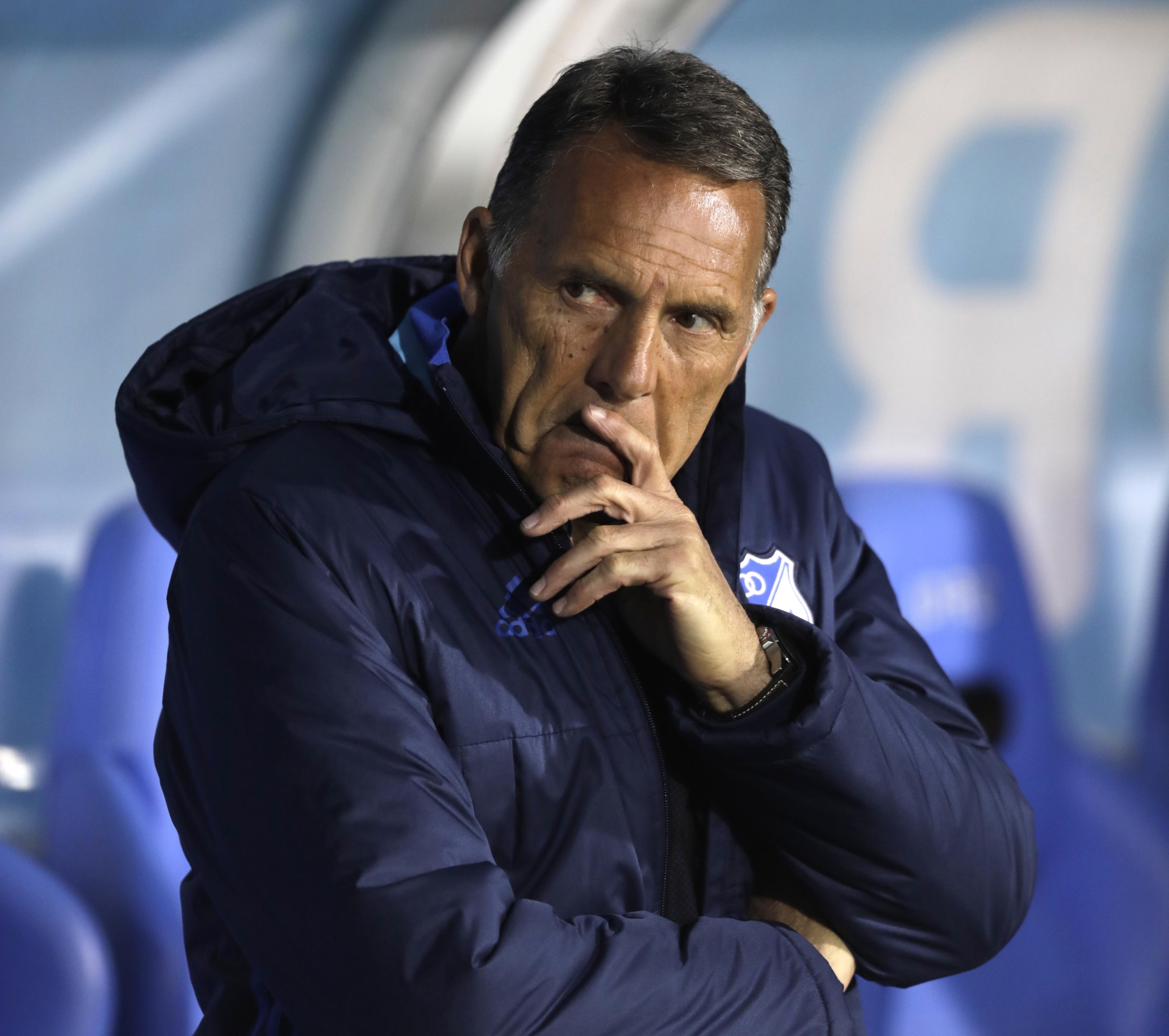 Miguel Ángel Russo cuando dirigió a Millonarios