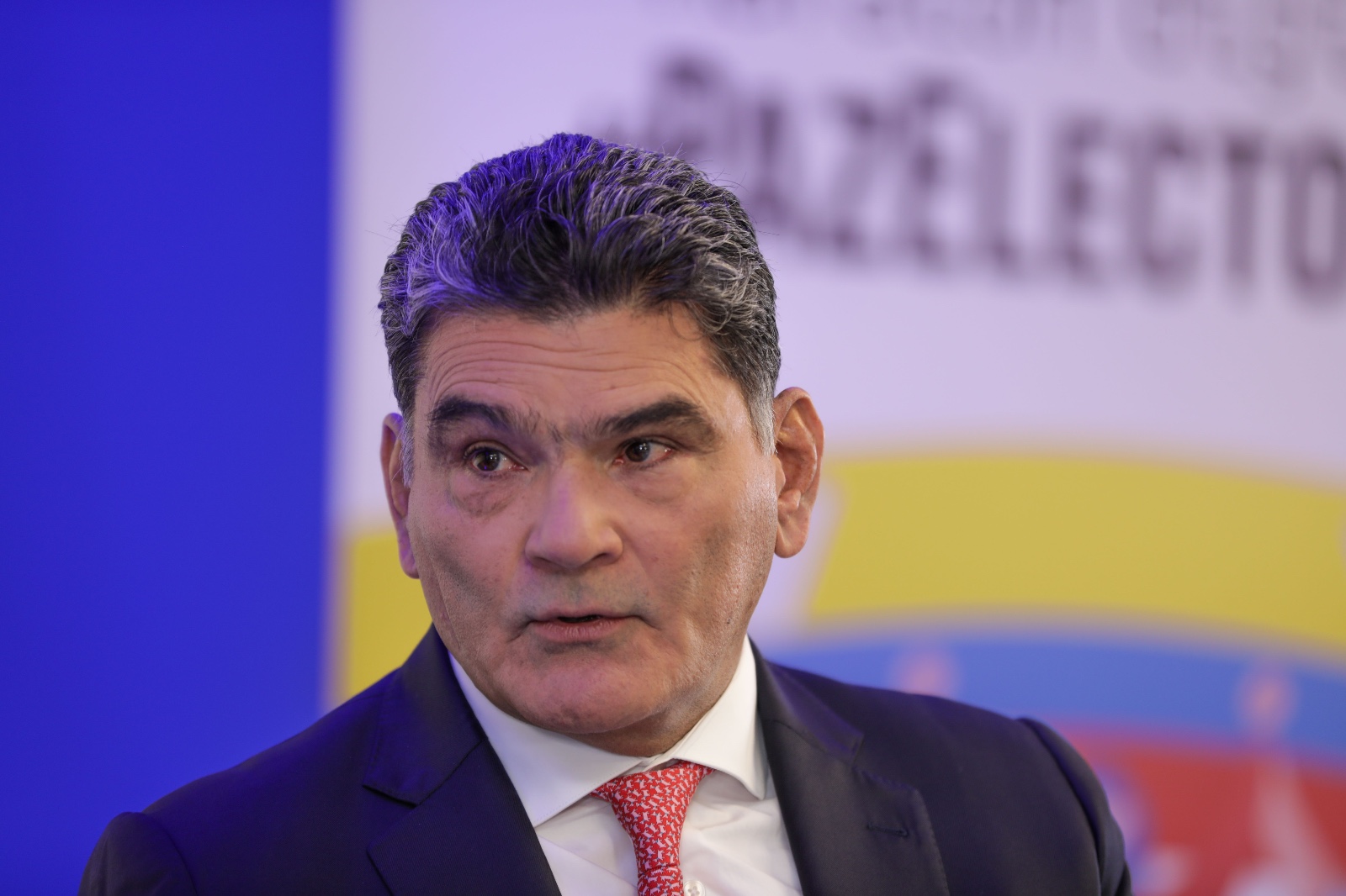 Andrés Mompotes, director de EL TIEMPO, y Gregorio Eljach, procurador general.