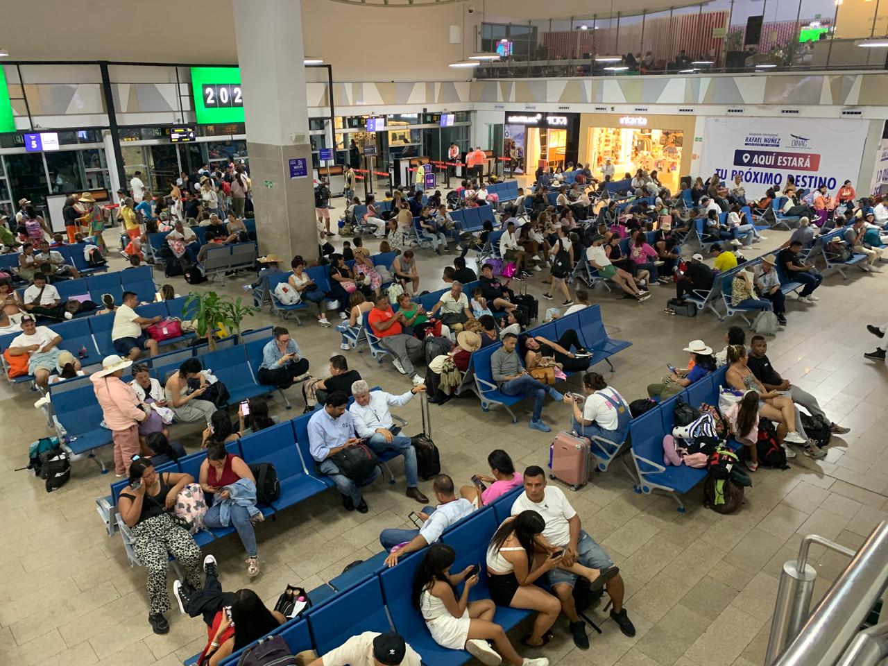 Aeropuerto Internacional Rafael Núñez de Cartagena, sala de abordaje