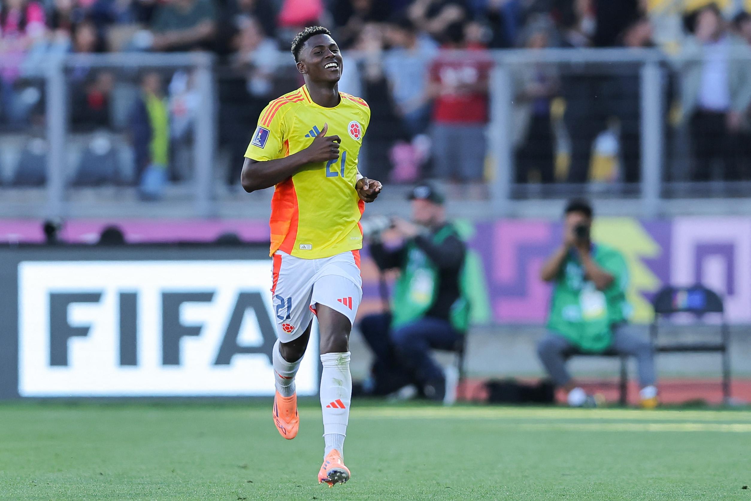 Neiser Villarreal, goleador de Colombia