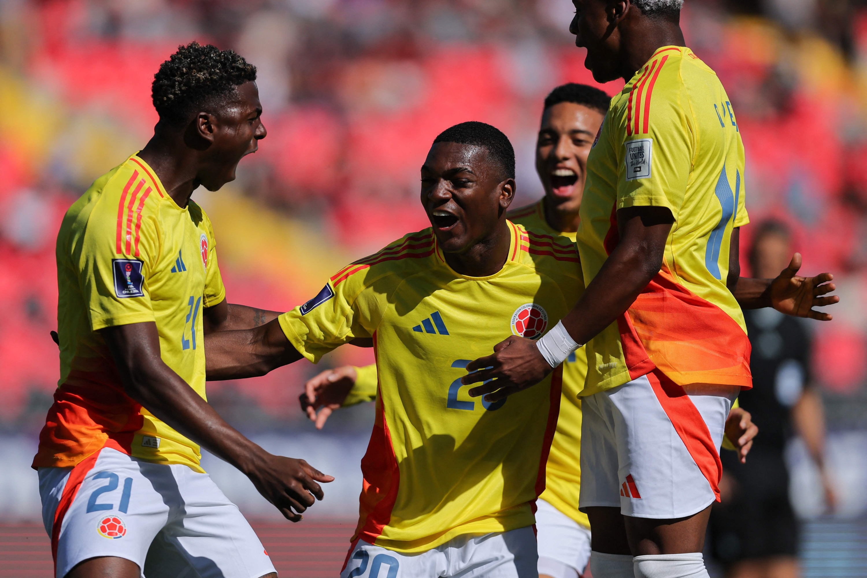 Colombia venció a Sudáfrica