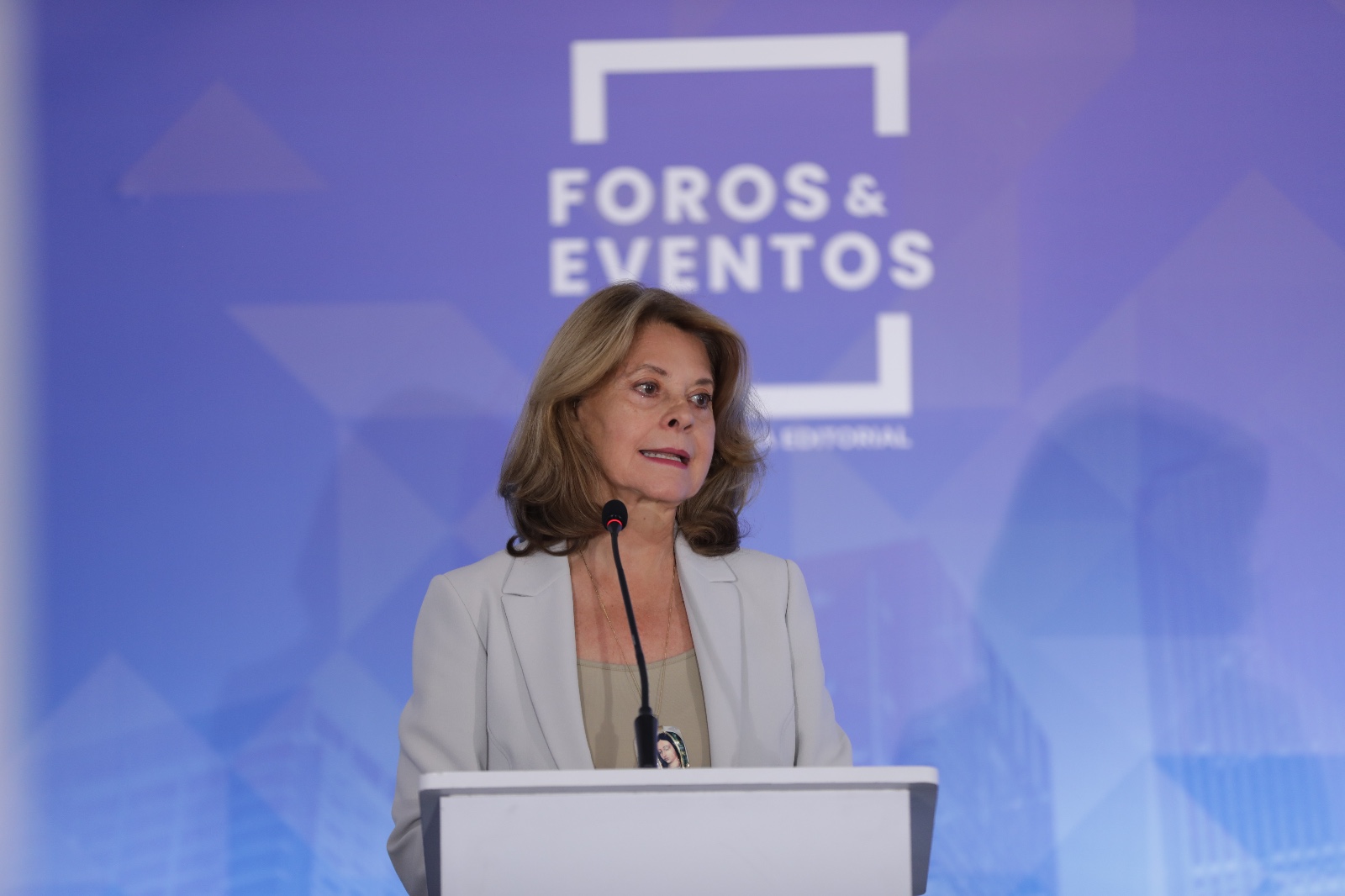 La excanciller Marta Lucía Ramírez