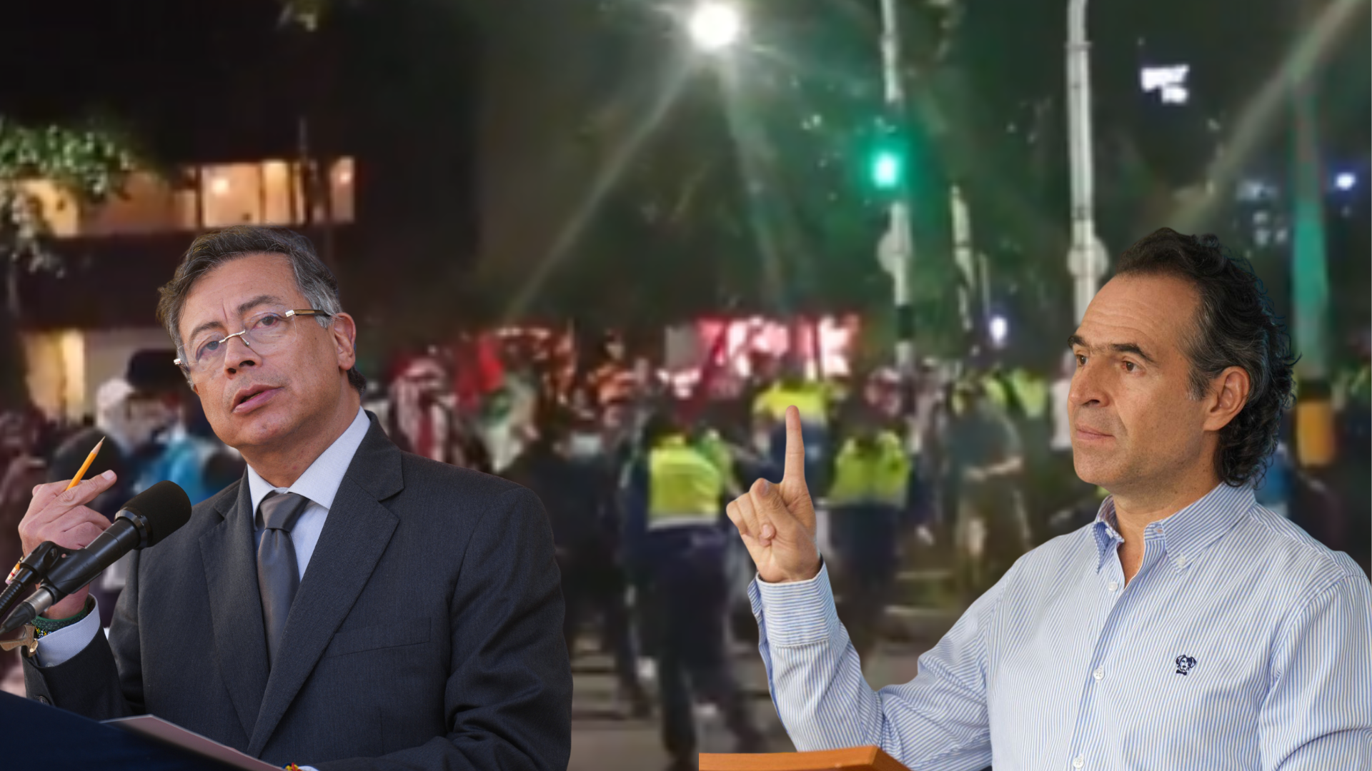 El presidente Gustavo Petro ordenó disolver el grupo de seguridad y control de la secretaría de Seguridad y Convivencia de Medellín. Federico Gutiérrez rechazó el llamado.