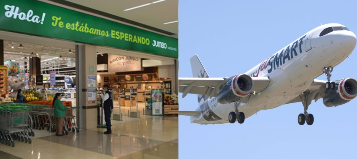 JetSMART y Almacenes Jumbo ofrecen descuentos de hasta el 30 % en tiquetes aéreos