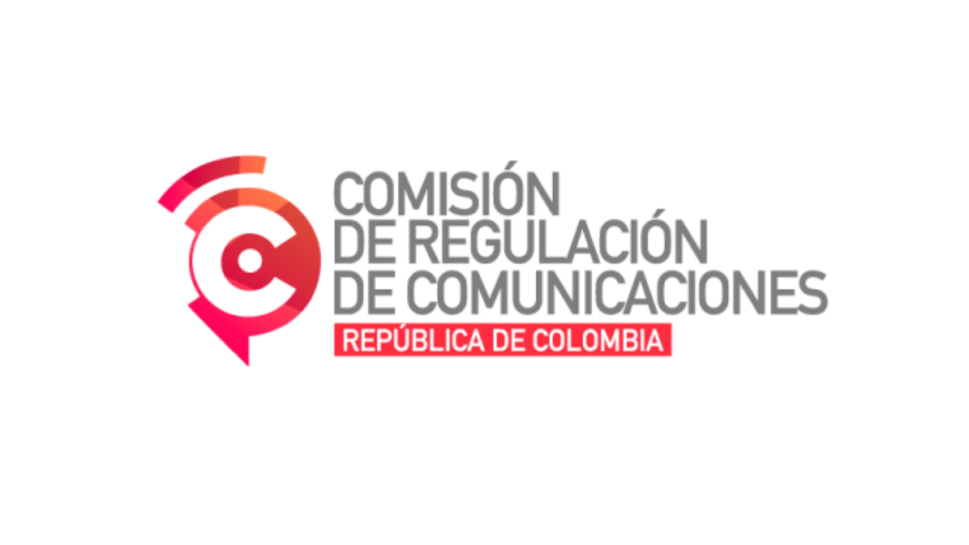 Logo de la Comisión de Regulación de Comunicaciones.