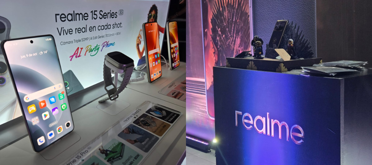 Realme lanza en Colombia la Serie 15 5G con edición limitada de 'Game of Thrones':