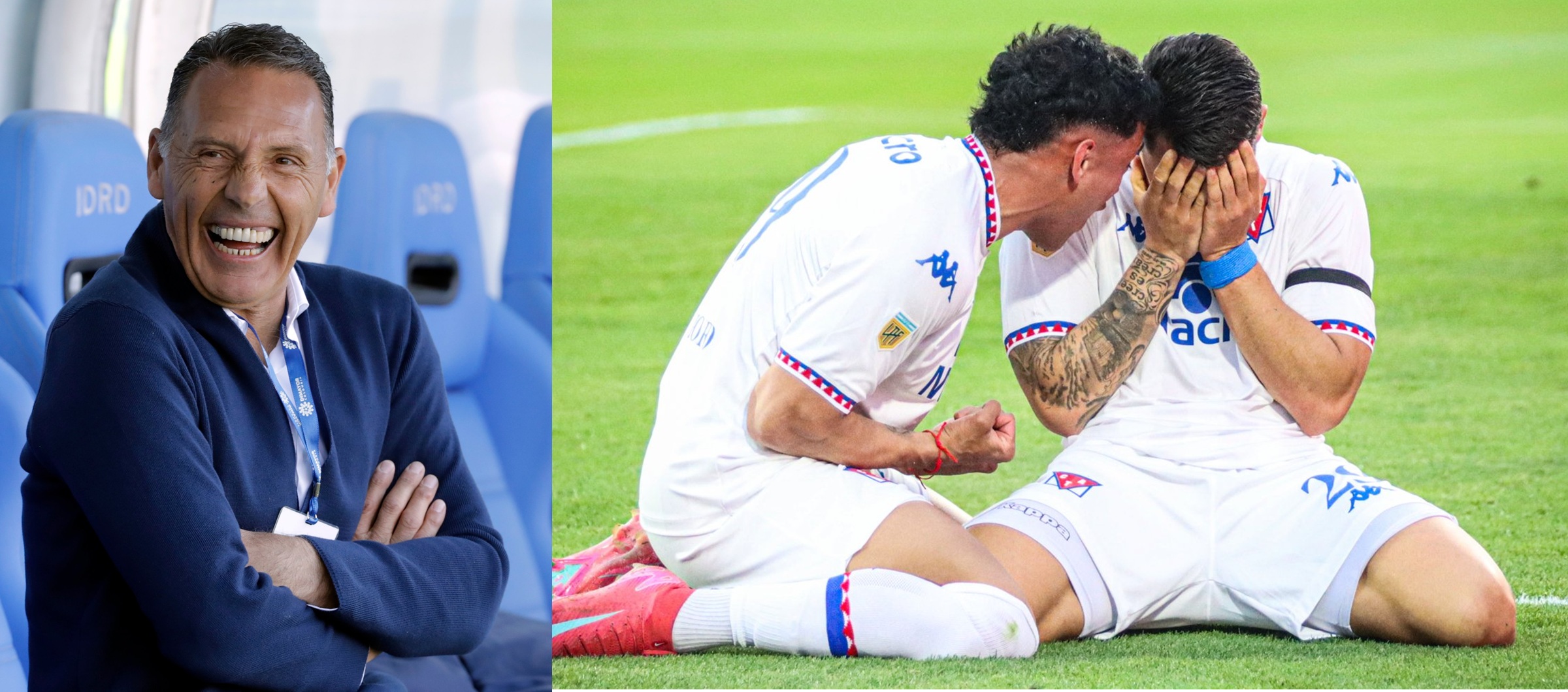 Miguel Ángel Russo y el festejo de su hijo Ignacio