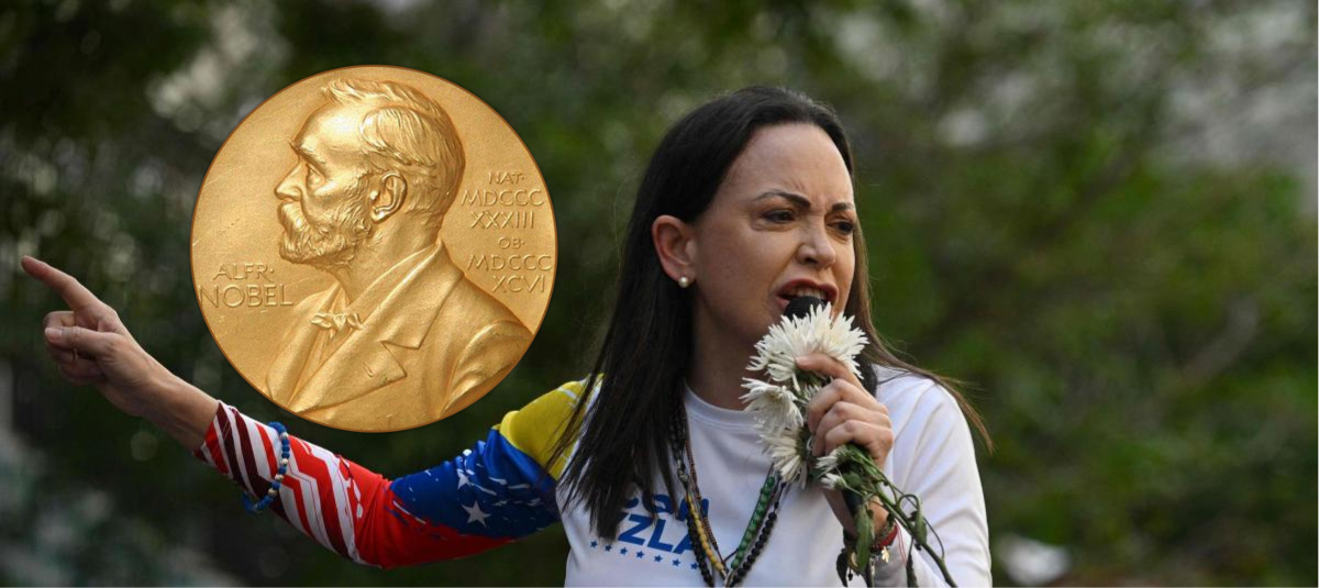 María Corina Machado es la ganadora del Nobel de Paz 2025.