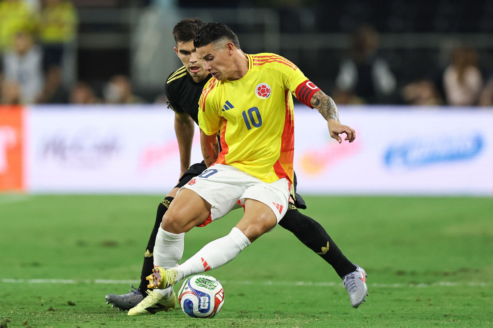 Selección Colombia en Texas
